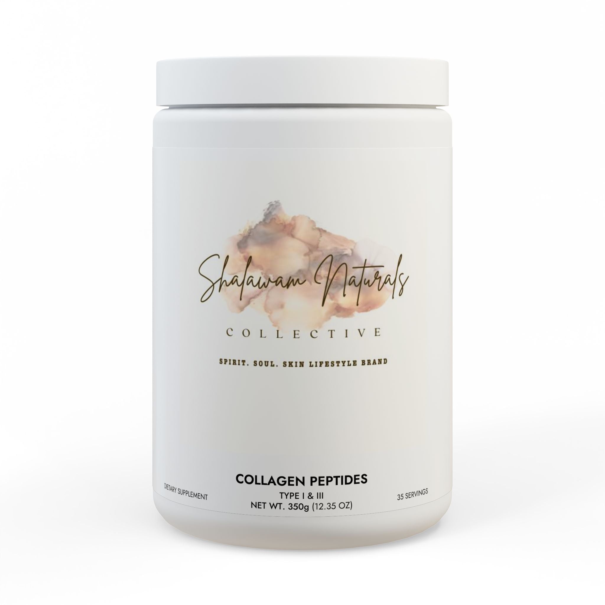 The Glow Collagen Peptides Type I & III Supplement (350g, 12.3oz)