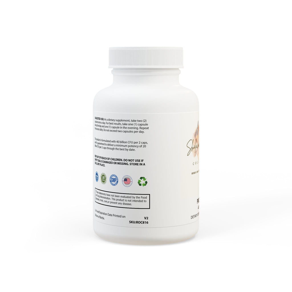 Daily Gut & Glow Probiotics Supplement (60 Capsules)